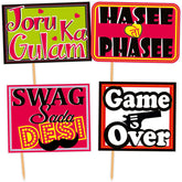 SYGA Set of 12 Funny Wedding Party Photo Booth Props Craft Item